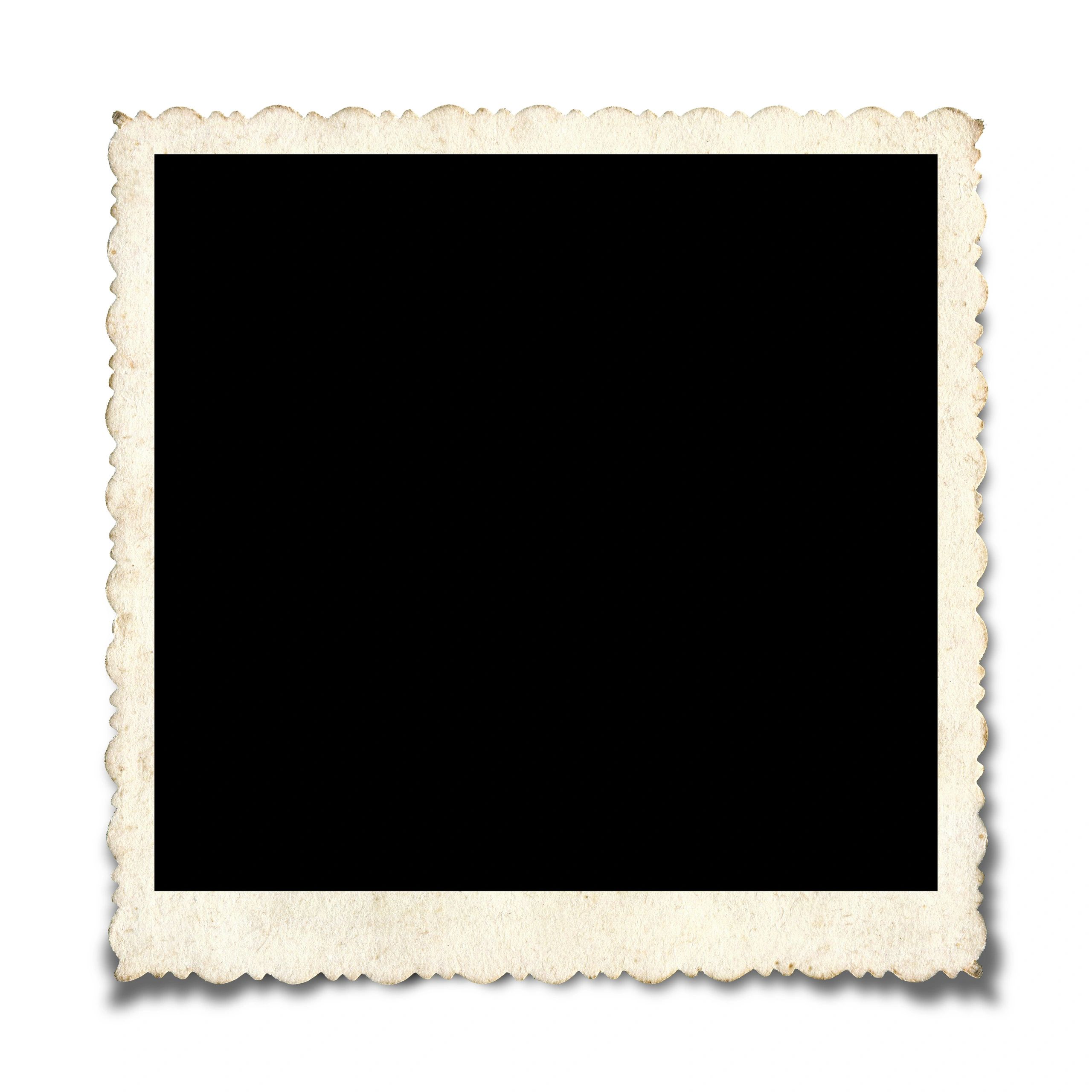 Blank vintage photo frame texture for restoration showcase