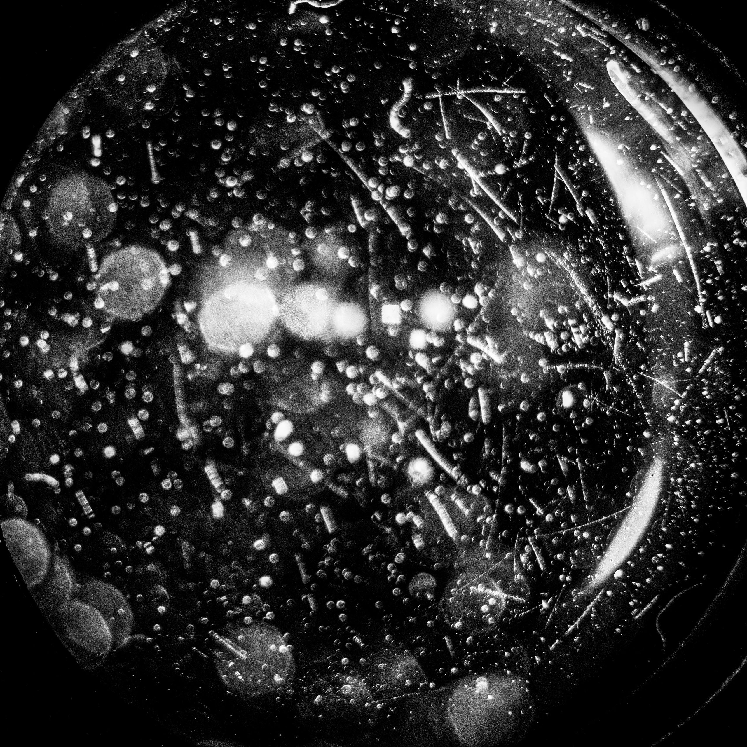 Close-up scratches and dust texture representing photo damage