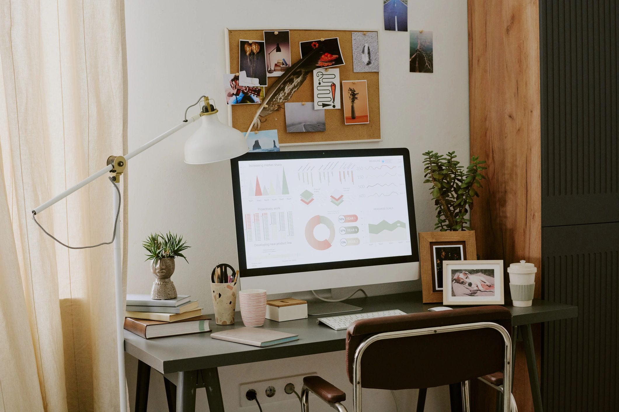 Editing workspace for handcrafted photo editing
